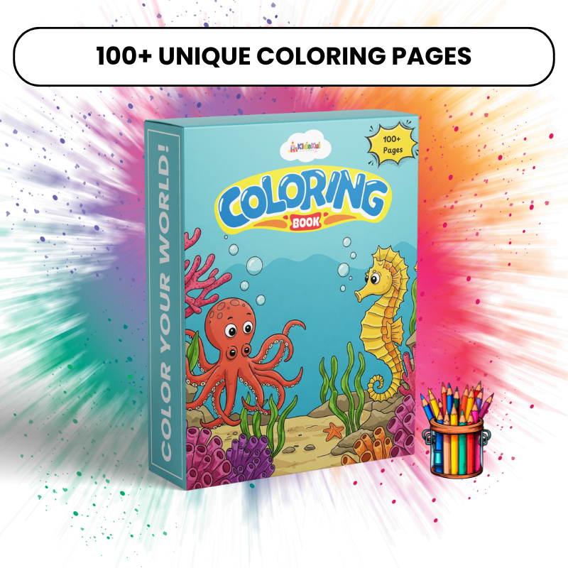 KidsKul Coloring Worksheets