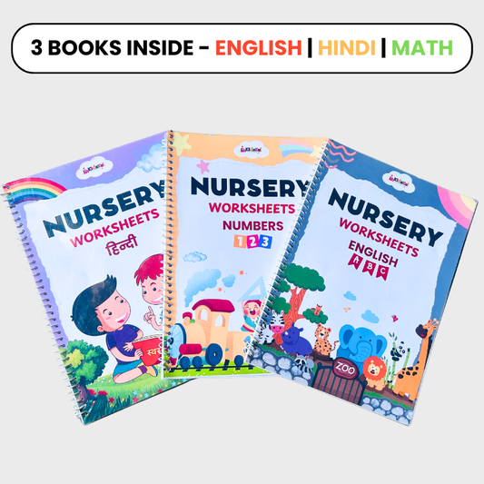 Nursery Kids Hard Copy Worksheets