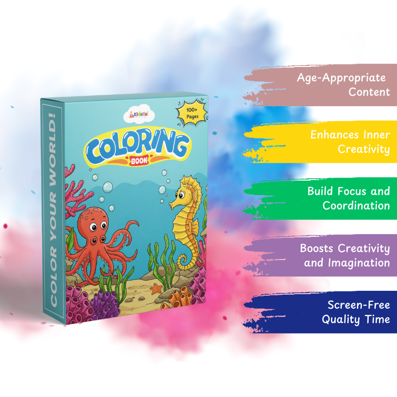 KidsKul Coloring Worksheets