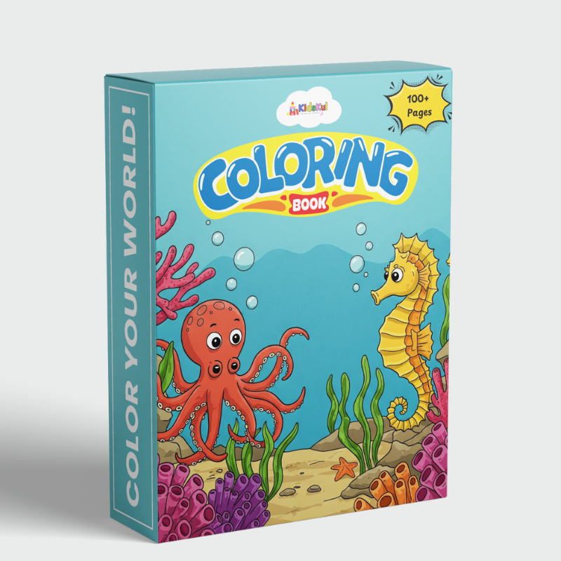 KidsKul Coloring Worksheets